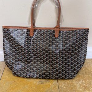 Goyard Black Saint Louis PM Tote Bag – MILNY PARLON